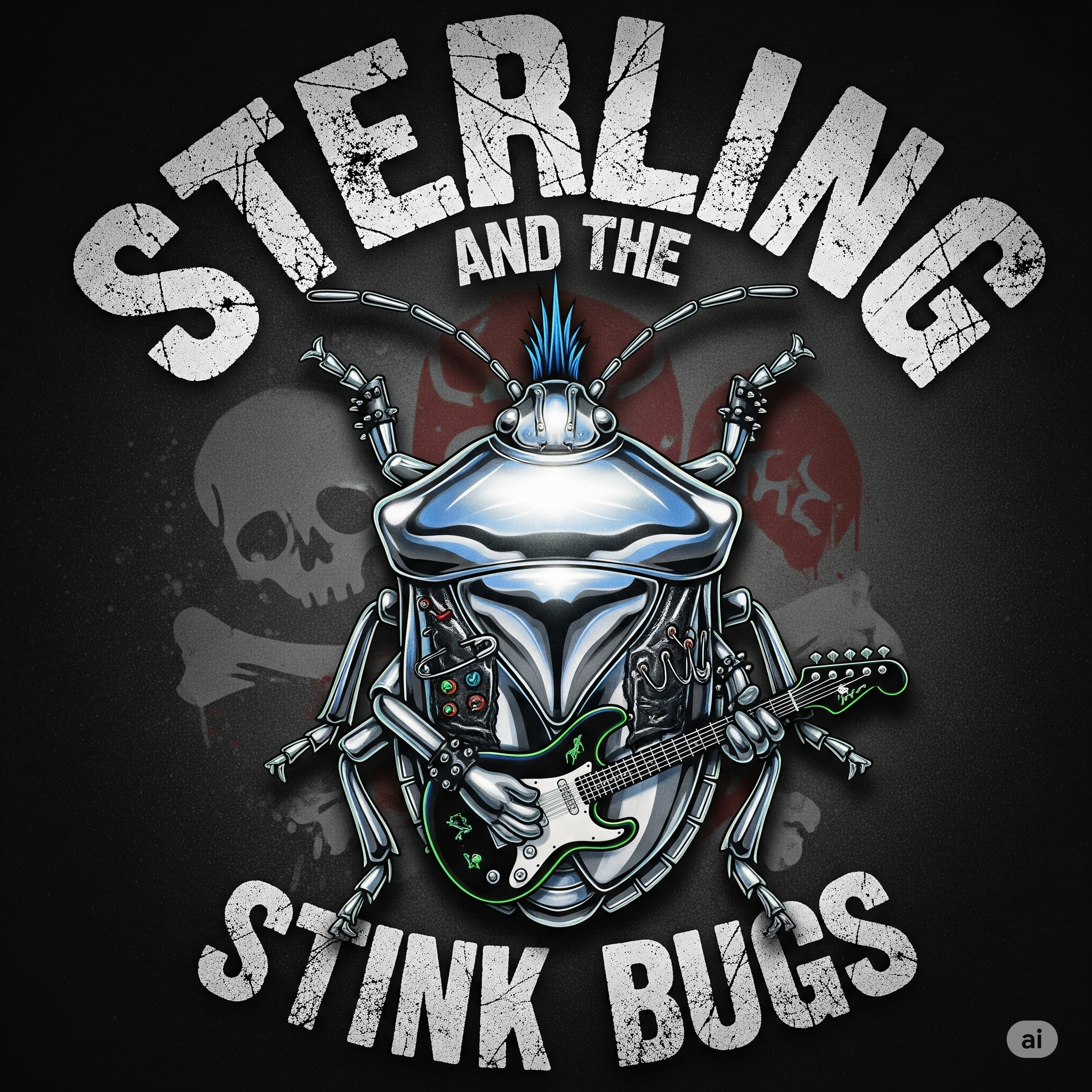 Sterling & The StinkBugs Logo